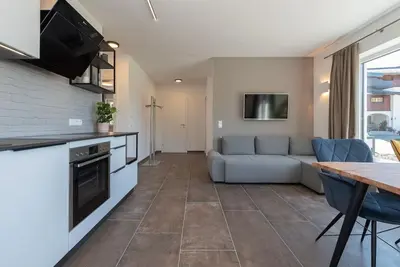 Küche/Küchenzeile in der Unterkunft Appartement Tannenhof III