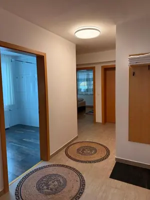 Ein Bett oder Betten in einem Zimmer der Unterkunft Wohnung in Hüttau