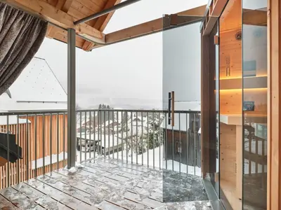 Ein Balkon oder eine Terrasse in der Unterkunft Mountain Lovers Three by AA Holiday Homes
