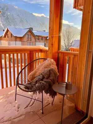 Ein Balkon oder eine Terrasse in der Unterkunft Das Genner - Boutique Appartement