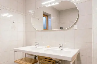 Ein Badezimmer in der Unterkunft Landhaus Stieglschuster, middle of 5-Skiarea & mountain view 360