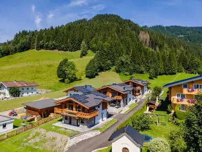 Naturlandschaft in der Nähe des Chalets