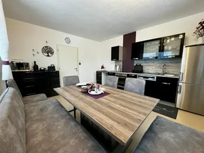 Küche/Küchenzeile in der Unterkunft Haus Grimm - Apartment Katharina