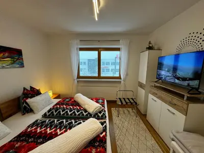 TV/Unterhaltungsangebot in der Unterkunft Haus Grimm - Apartment Katharina
