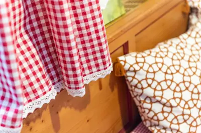 Ein Bett oder Betten in einem Zimmer der Unterkunft Ferienwohnung Haus Sonnenschein