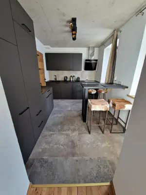 Küche/Küchenzeile in der Unterkunft Appartements Marktplatzerl