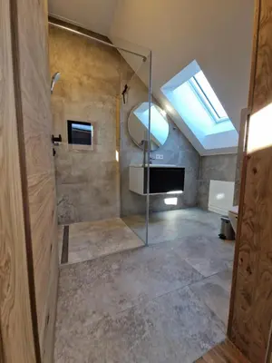 Ein Badezimmer in der Unterkunft Appartements Marktplatzerl