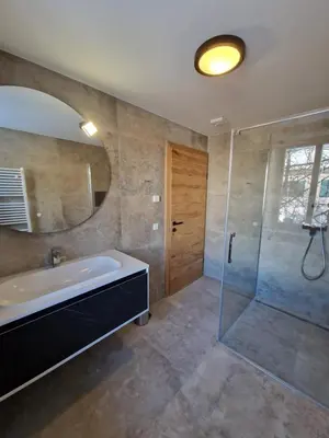 Ein Badezimmer in der Unterkunft Appartements Marktplatzerl