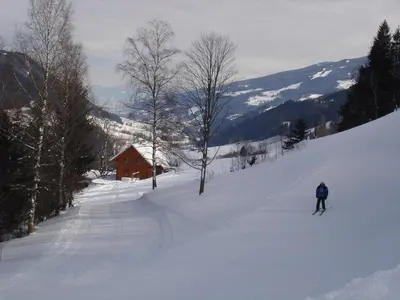 Stallhäusl im Winter