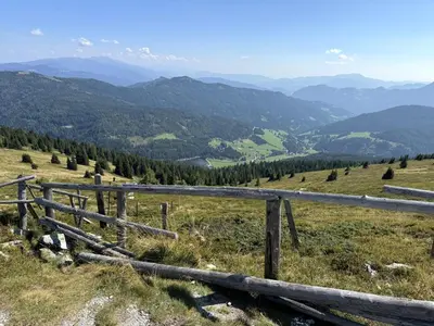 Naturlandschaft in der Nähe des Ferienhauses