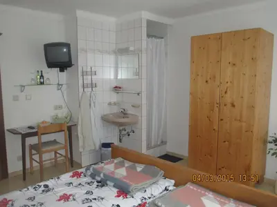 Ein Bett oder Betten in einem Zimmer der Unterkunft Schwarzenbacher