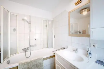 Ein Badezimmer in der Unterkunft Ferienhaus Ennstal