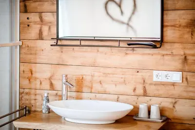 Ein Badezimmer in der Unterkunft Ferienhaus Ennstal
