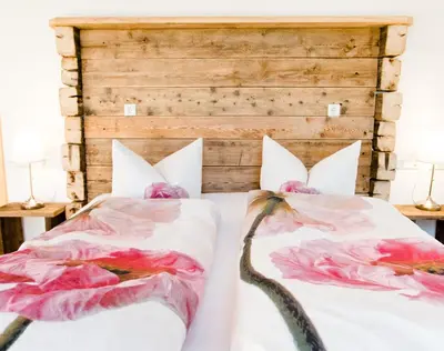 Ein Bett oder Betten in einem Zimmer der Unterkunft Ferienhaus Comfort