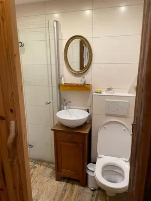 Ein Badezimmer in der Unterkunft 11er Häusl