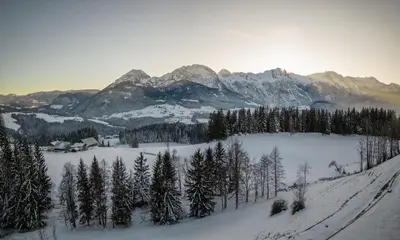 Naturlandschaft in der Nähe der Ferienwohnung