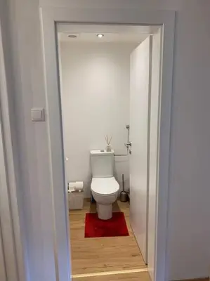 Ein Badezimmer in der Unterkunft Herzzeit Apartments