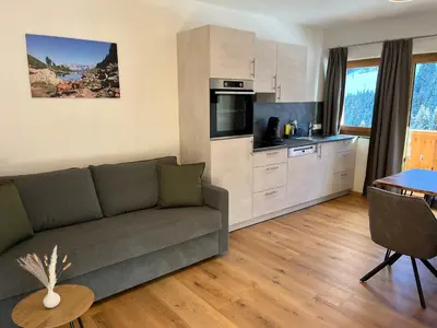 Küche/Küchenzeile in der Unterkunft Haus Tennstein