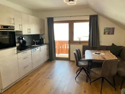 Küche/Küchenzeile in der Unterkunft Haus Tennstein