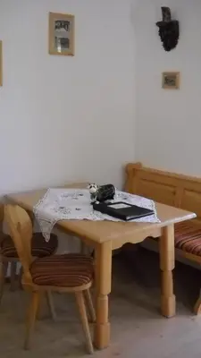 Ein Sitzbereich in der Unterkunft Kalßnhof