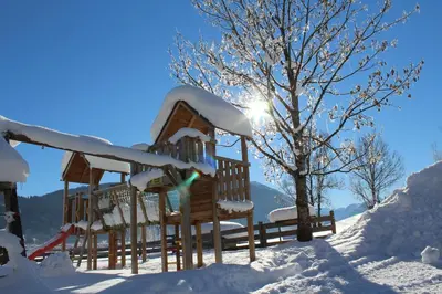 Laubichlhof im Winter