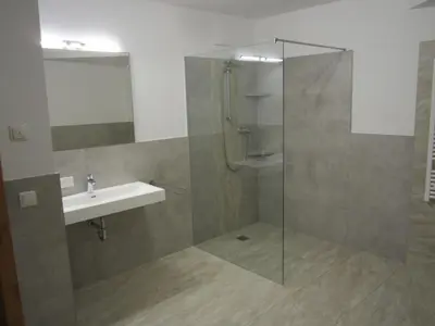 Ein Badezimmer in der Unterkunft Appartementhaus Gretzel