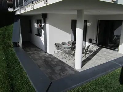 Ein Balkon oder eine Terrasse in der Unterkunft Appartementhaus Gretzel