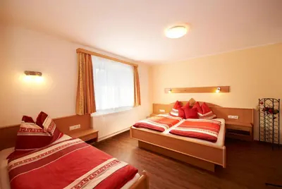 Ein Bett oder Betten in einem Zimmer der Unterkunft Appartements Bergblick