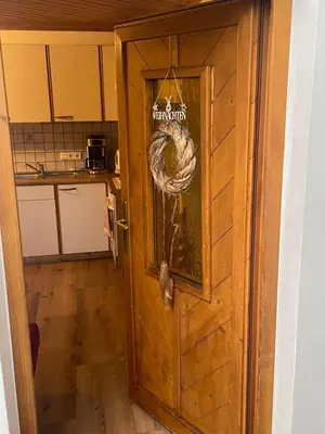 Küche/Küchenzeile in der Unterkunft Ferienwohnung in ruhiger Lage in Bischofshofen