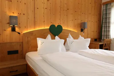 Ein Bett oder Betten in einem Zimmer der Unterkunft Grundnerhof