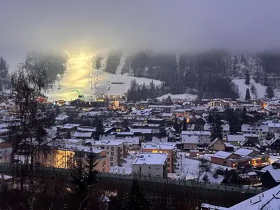 Alpenblick - klein, aber fein im Winter