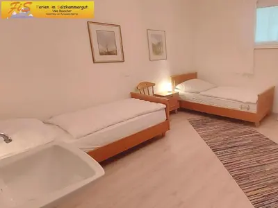Ein Bett oder Betten in einem Zimmer der Unterkunft Apartment Alpenpanorama