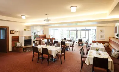 Ein Restaurant oder anderes Speiselokal in der Unterkunft Hotel-Gasthof Beim Böckhiasl