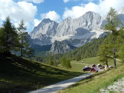 Naturlandschaft in der Nähe der Ferienwohnung