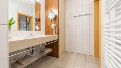 Ein Badezimmer in der Unterkunft Seeappartement Altaussee - Your Austrian Home