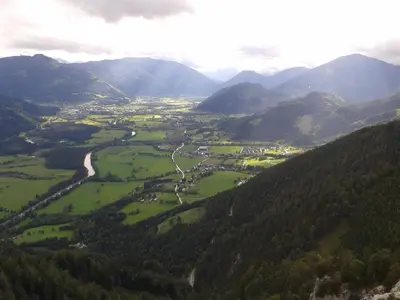 Naturlandschaft in der Nähe der Pension