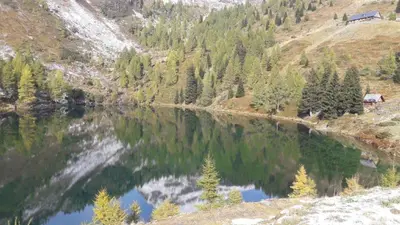 Naturlandschaft in der Nähe des Ferienhauses