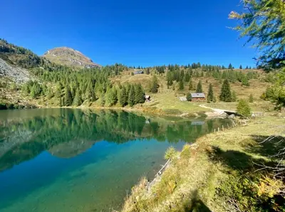 Naturlandschaft in der Nähe des Ferienhauses