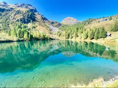 Naturlandschaft in der Nähe des Ferienhauses