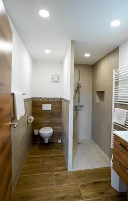 Ein Badezimmer in der Unterkunft Brettmaisserhof
