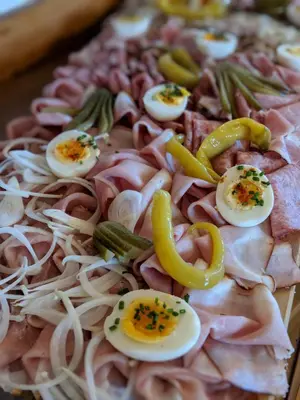 Essen in der Pension oder in der Nähe