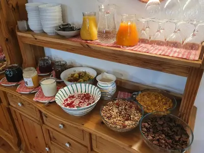 Essen in der Pension oder in der Nähe