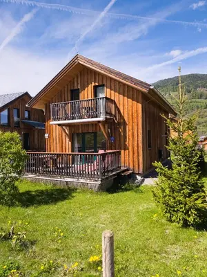 Naturlandschaft in der Nähe des Chalets