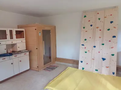 Küche/Küchenzeile in der Unterkunft Chalet Leni
