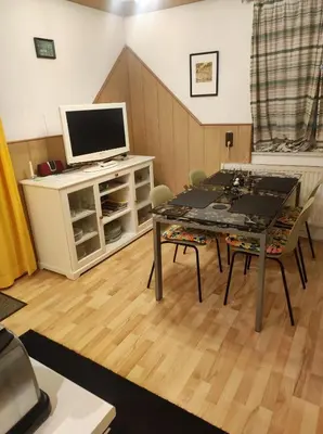TV/Unterhaltungsangebot in der Unterkunft Rooming Green Weyregg