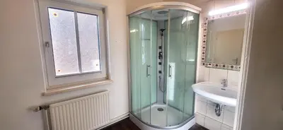 Ein Badezimmer in der Unterkunft Hoamathaus II by Alpenidyll Apartments