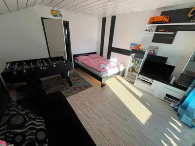 TV/Unterhaltungsangebot in der Unterkunft Ferienwohnung am Stambach