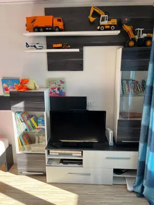 TV/Unterhaltungsangebot in der Unterkunft Ferienwohnung am Stambach