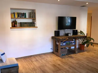 TV/Unterhaltungsangebot in der Unterkunft Am Neupersteg - Eine Wohnung zum Wohlfühlen
