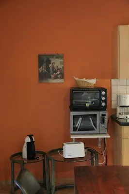Küche/Küchenzeile in der Unterkunft Villa Silvanus